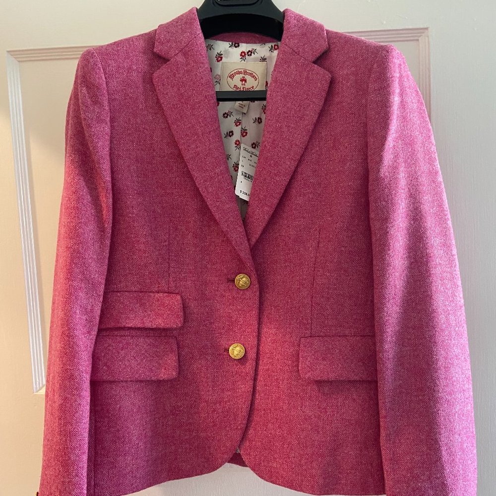 Brooks Brothers pink blazer Size 4 - NWT